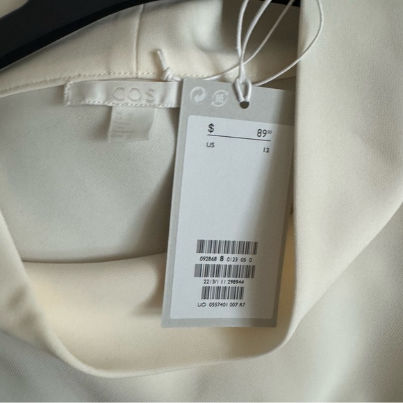 COS Off-white Tunic - Picture 3 of 4